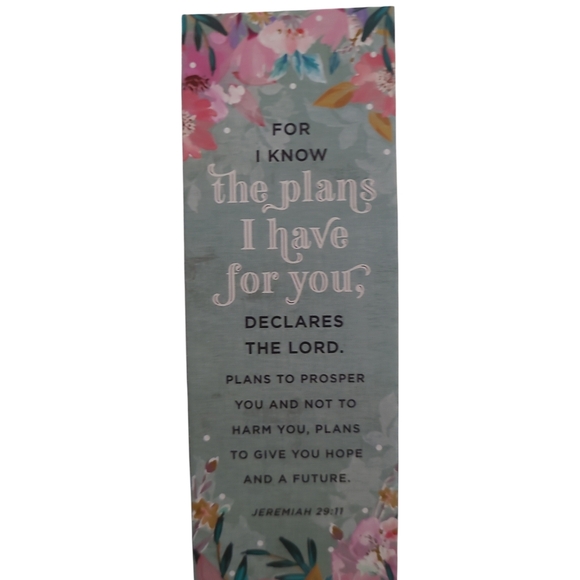 Inspirational Christian Bookmarks Set Of 4 - Picture 4 of 5